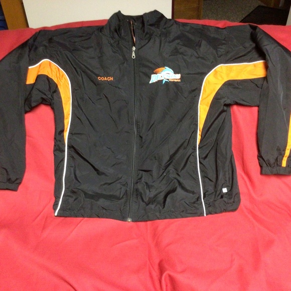 NFL MIAMI DOLPHINS windbreaker jacket - Picture 1 of 3
